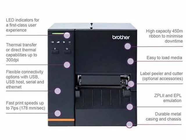 Brother TJ-4120TN label printer