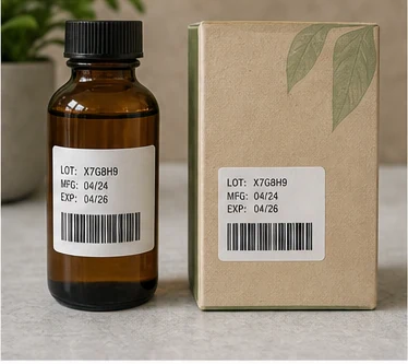Durable labels on packaged products